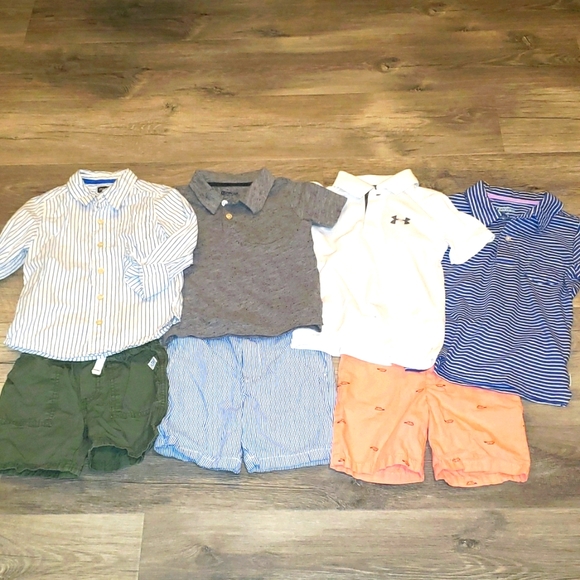 7 piece boys summer outfit set - Picture 1 of 9